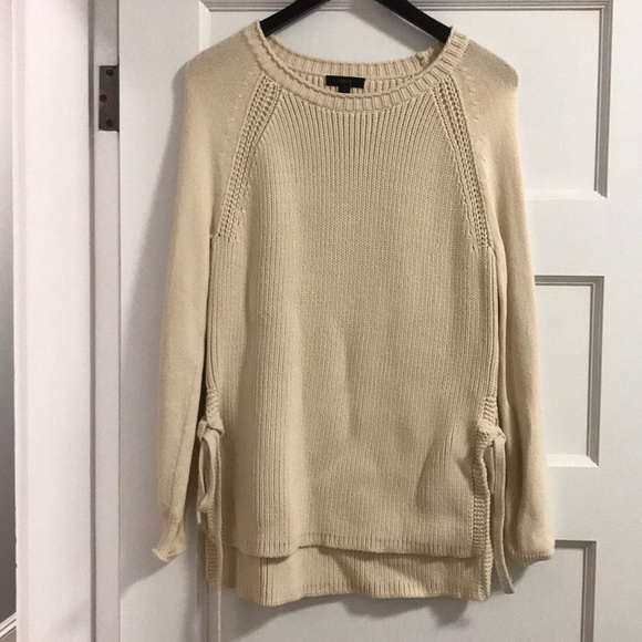 J.Crew Side Tie Crewneck Sweater - Picture 3 of 5